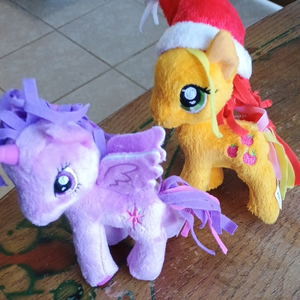 Colorful Plush My Little Pony Set 2013 2014 Stuffed Animal